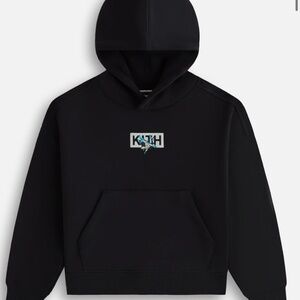 KITH Kids x Batman Box Logo Nelson Hoodie Black